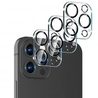 3D стъклен протектор за камера iPhone 14 PRO, 14 PRO MAX, снимка 1 - Фолия, протектори - 39269260