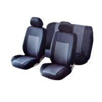 Калъф за седалки за кола, черни, 6 бр., снимка 1 - Аксесоари и консумативи - 44290010