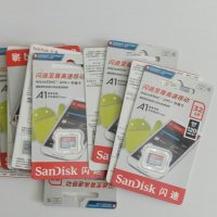 Карта памет, микро sd карта SANDISK, 32 GB, 120 MB/ секунда, снимка 2 - USB Flash памети - 40319639