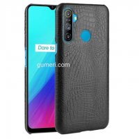  Realme C3  кожен, твърд гръб, снимка 1 - Калъфи, кейсове - 30460759