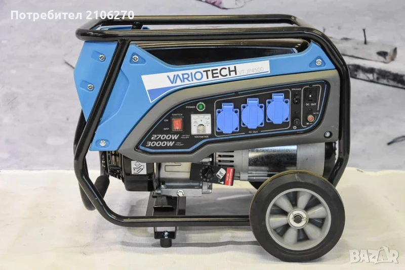 Бензинов генератор VARIO vt-JP4500, снимка 1
