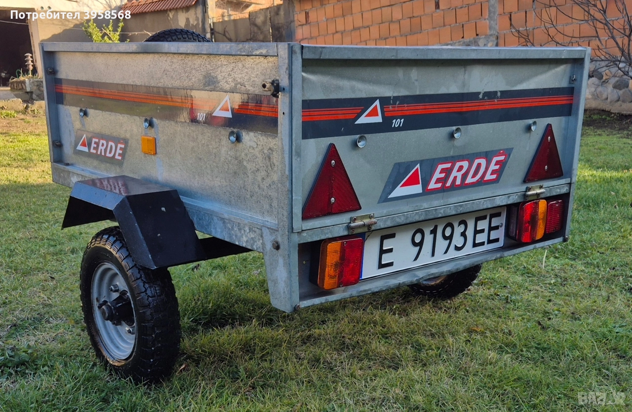 Туристическо ремарке , снимка 1