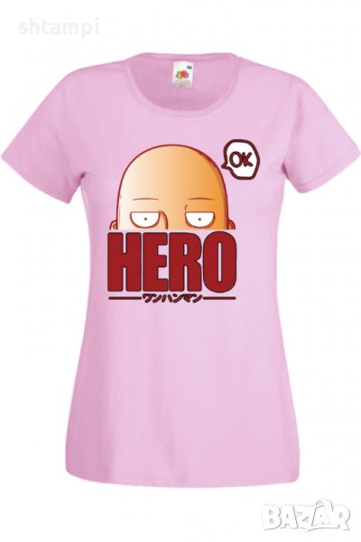 Дамска тениска One Punch Man 01,Анимация,игра,Празник,Повод., снимка 1