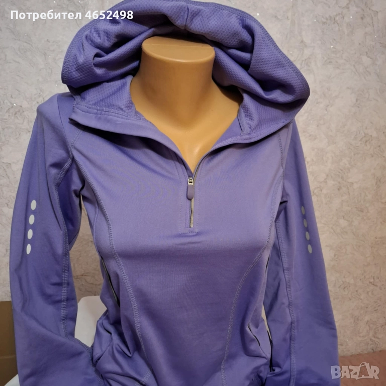 Спортна Блузка/Суичър с качулка, снимка 1