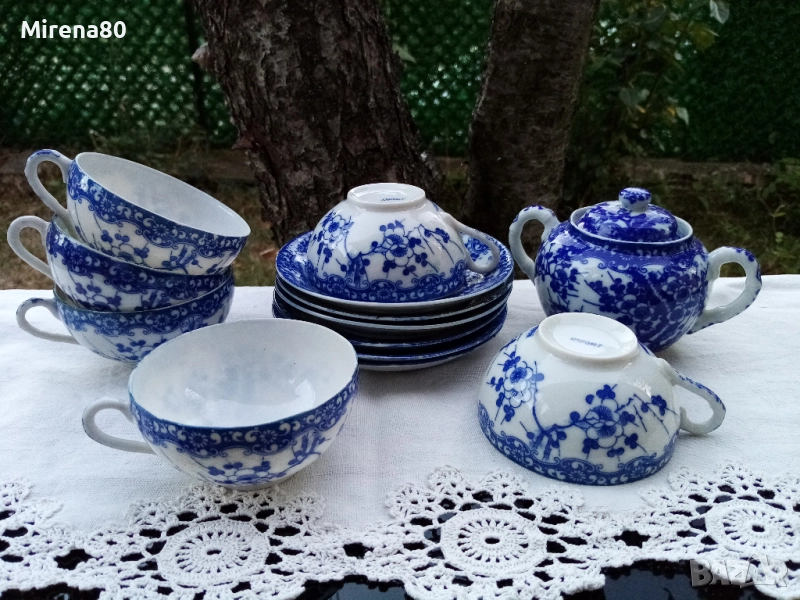 Винтидж японски сервиз, снимка 1