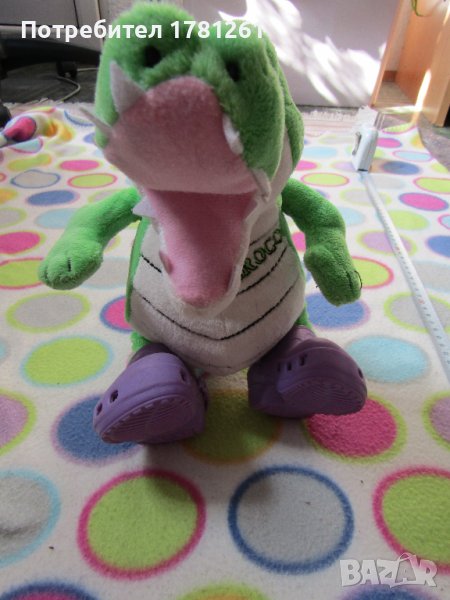 Плюшена играчка крокодила Гена, снимка 1