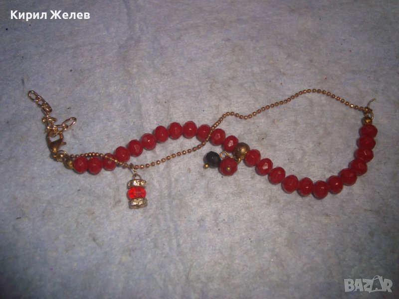 СТАРА РЕТРО СТИЛ РЪЧНА ИЗРАБОТКА ФАСЕТИРАНА ГРИВНА 8775, снимка 1