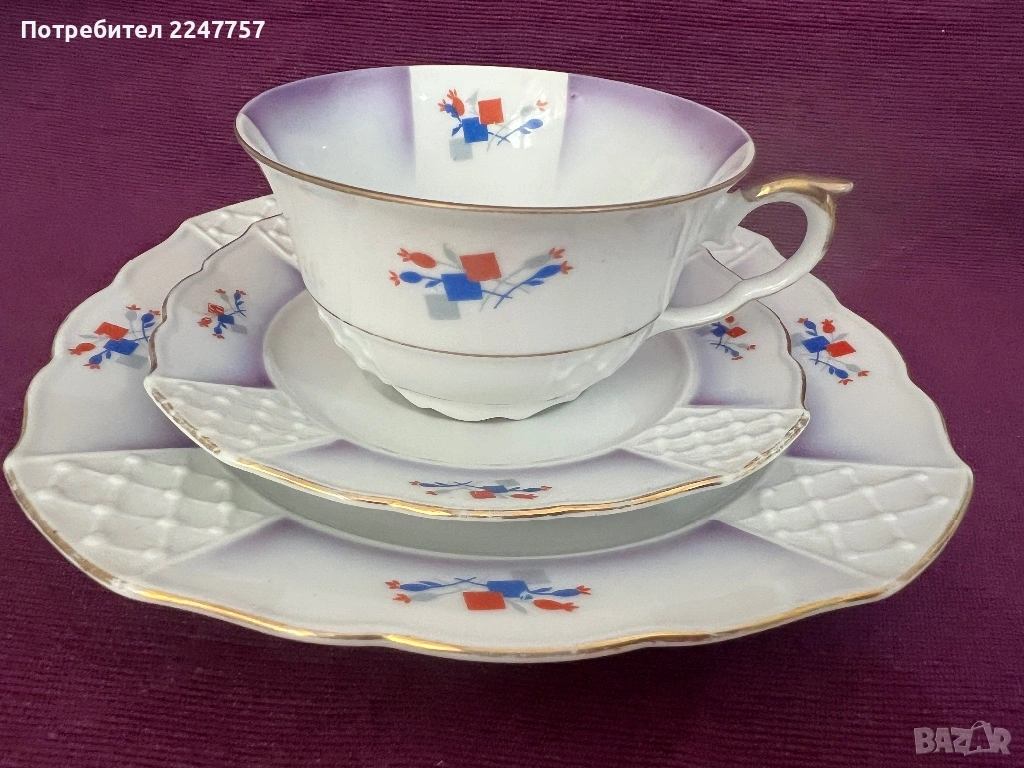 Античен троен сет Bavaria, снимка 1