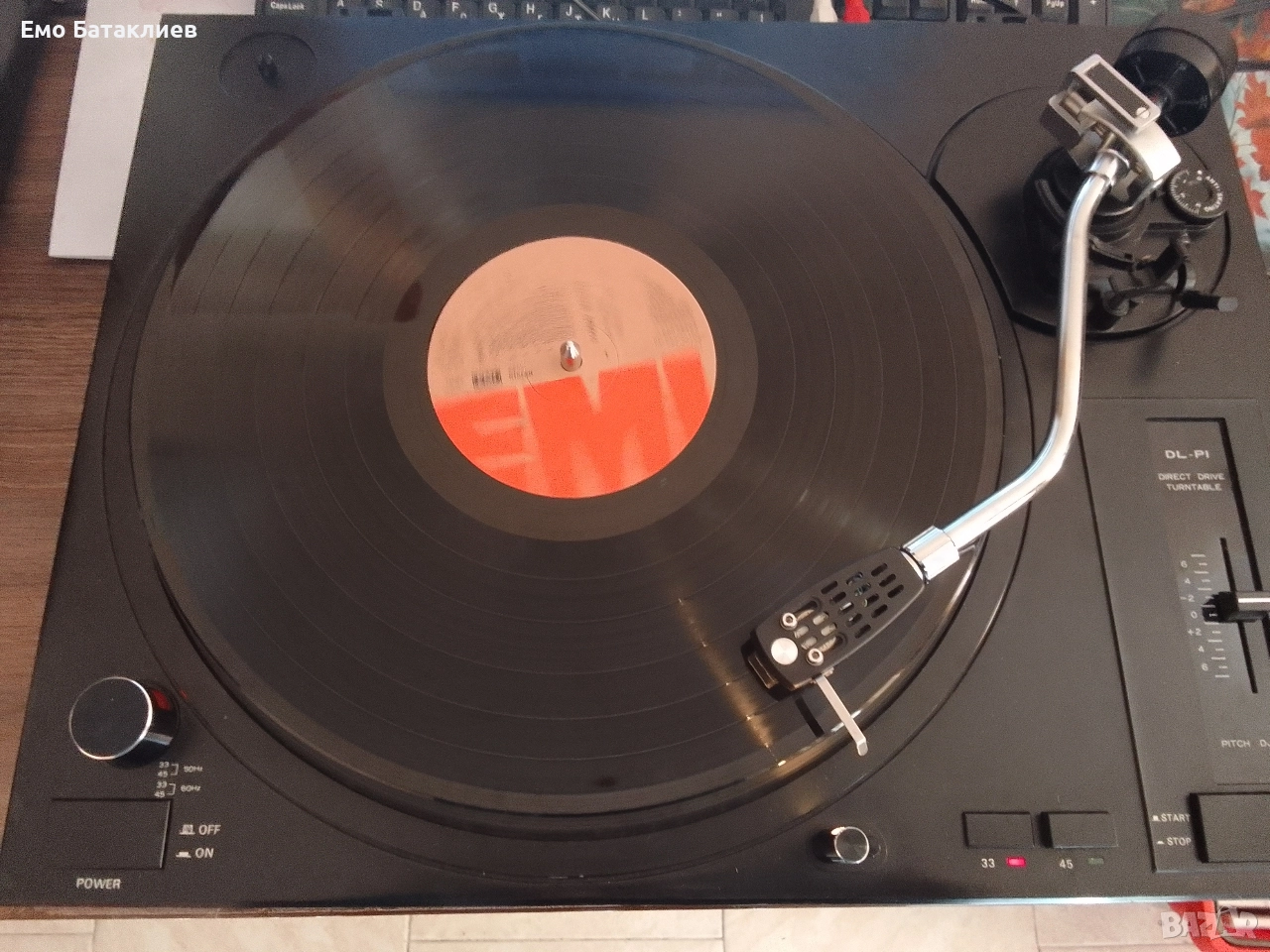 dl p1 Direct drive Turntable Ortofoh doza., снимка 1