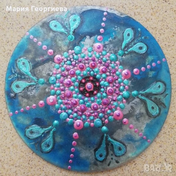   пано  4 бр./ смесена техника, акрил, контур, различни размери и цени   , снимка 1