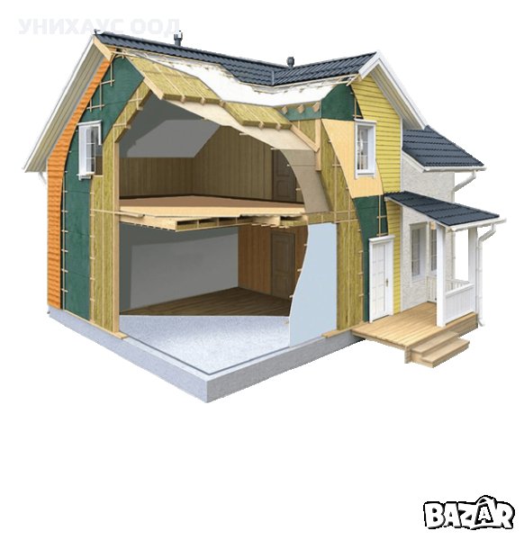 Груб Строеж на СГЛОБЯЕМИ КЪЩИ, снимка 1