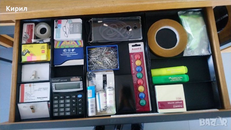 Органайзер за чекмеджета,  шкафове и други., снимка 1