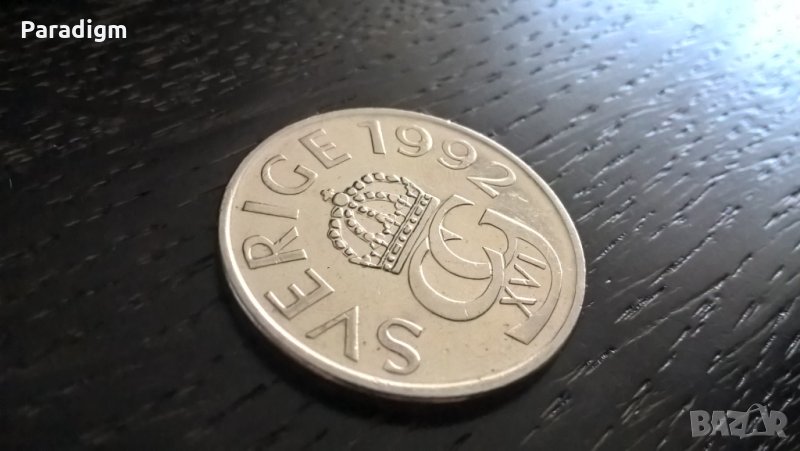 Mонета - Швеция - 5 крони | 1992г., снимка 1