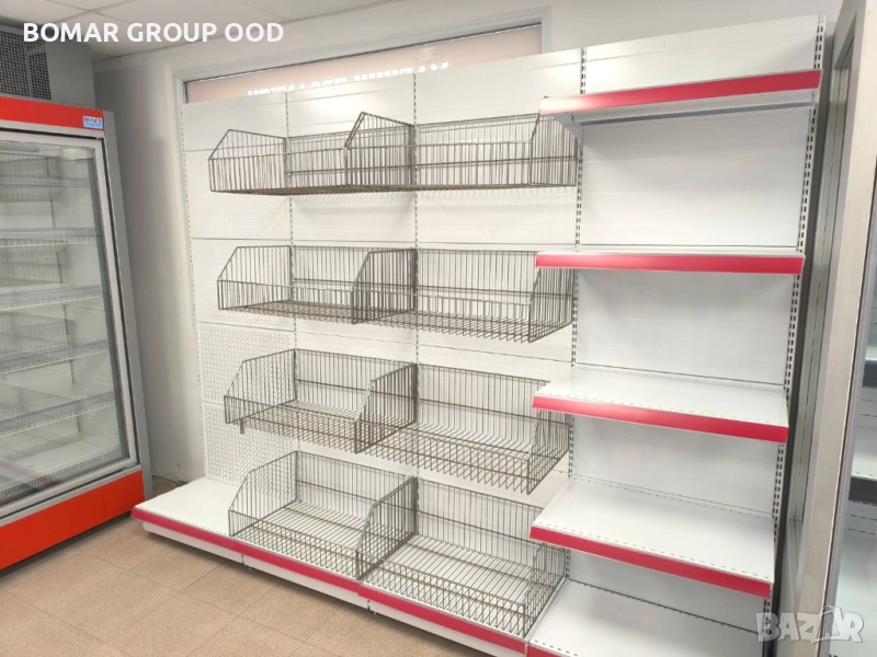 Крайстенен стелаж за хляб с телен рафт (кошница), снимка 1