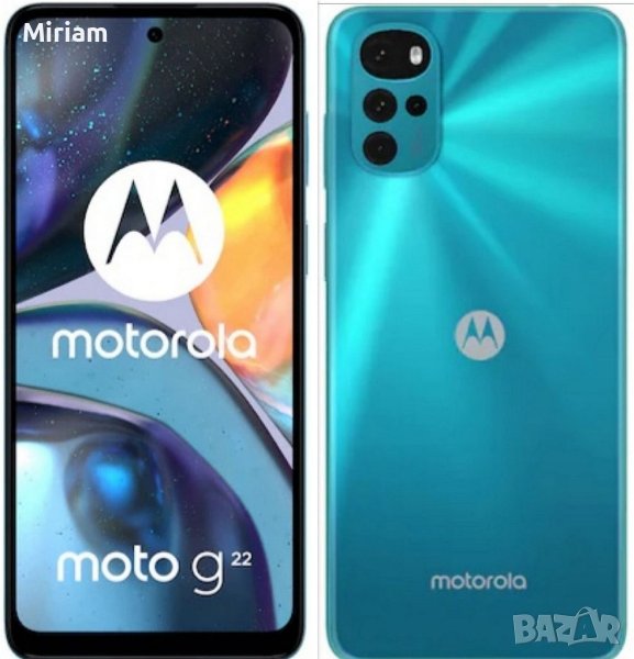 Motorola Moto G22 128/4, NFC с гаранция и гръбче, снимка 1