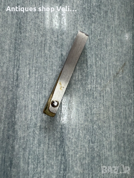 Сребърна игла за вратовръзка №7540, снимка 1