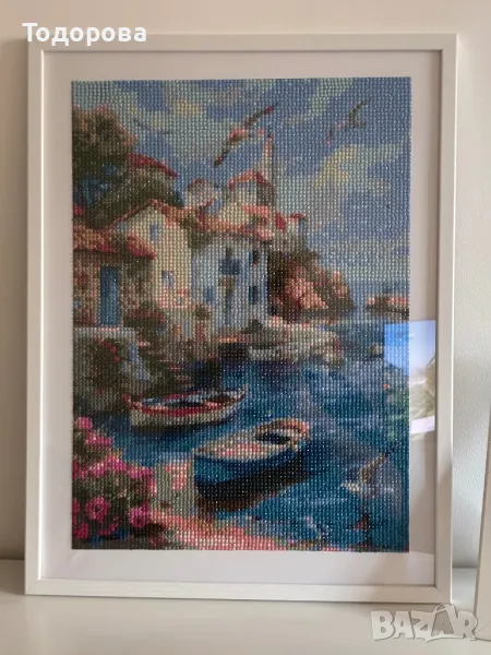 Диамантен гоблен в рамка, снимка 1