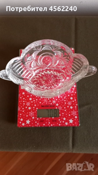 Кристална бонбониера, снимка 1