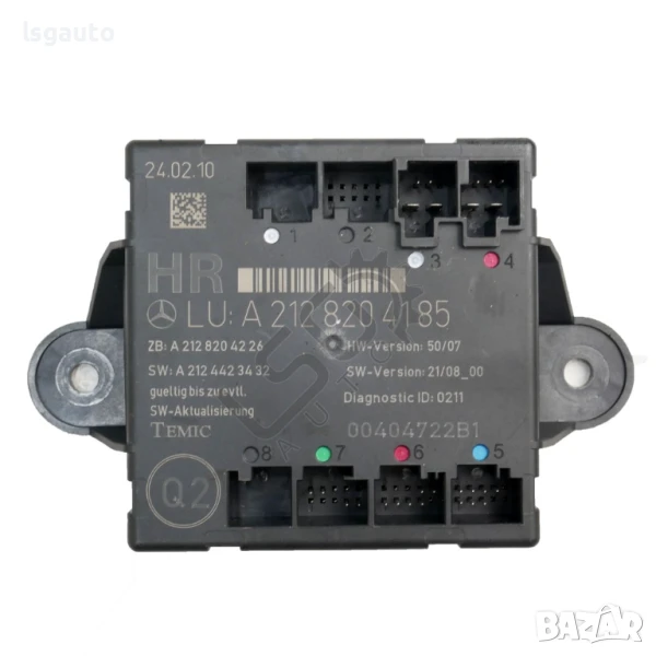 Контрол модул задна дясна врата Mercedes-Benz E-Class (W212) 2009-2016 ID:147691, снимка 1