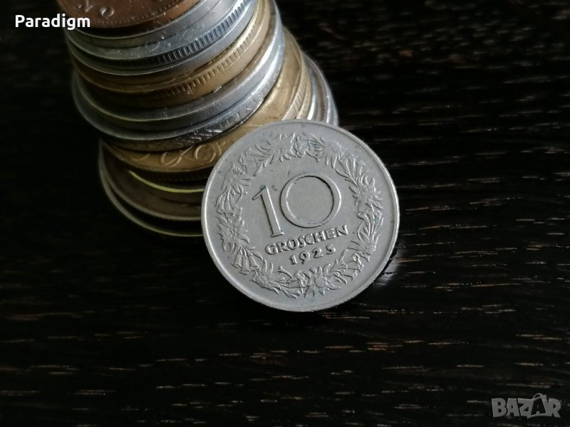Mонета - Австрия - 10 гроша | 1925г., снимка 1