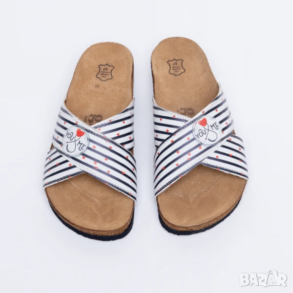 🥁 Намаление - Летни ортопедични чехли с велурена стелка | Марка Tuasolea, снимка 1