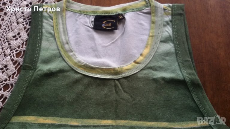 JUST CAVALLI - УНИСЕКС ФЛАНЕЛКА БЕЗ РЪКАВИ "ПОТНИК", ПЕРФЕКТЕН, снимка 1