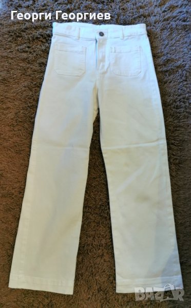 Страхотни бели дънки H&M за госпожица, снимка 1