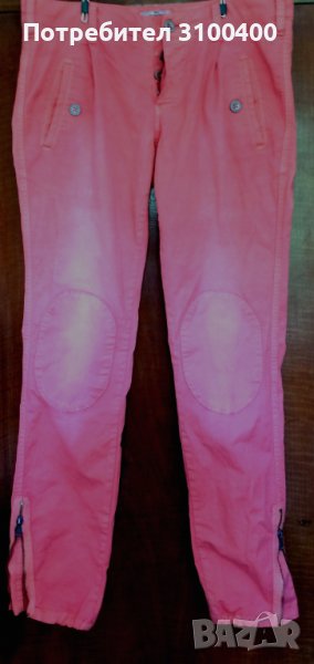 обща цена 30лв MASON'S три  панталона син, розов памук и многоцветен, снимка 1