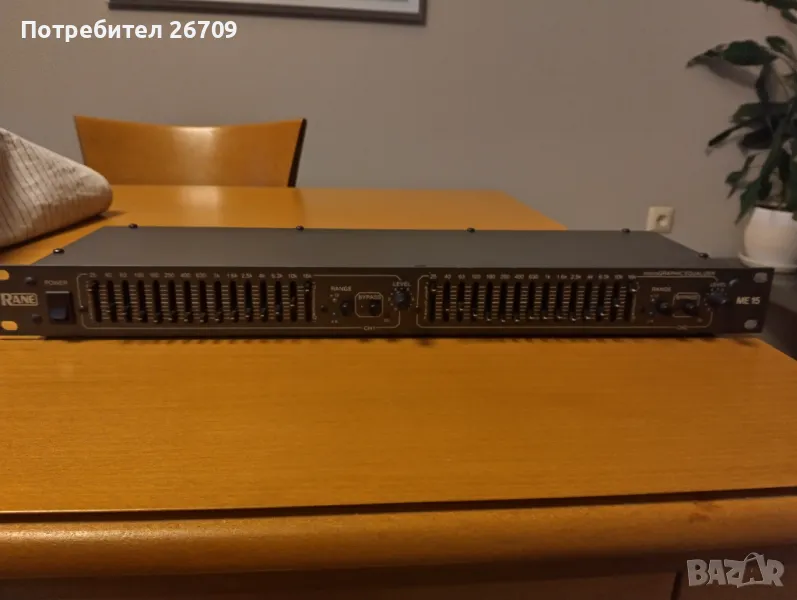 Equaliser, еквалайзер Rane ME15, 220V, снимка 1