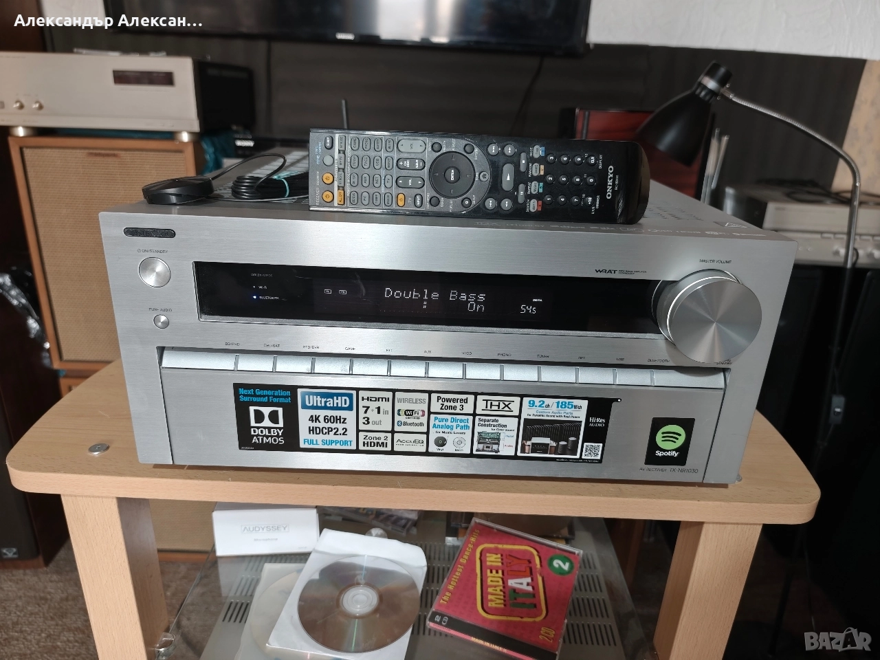 Onkyo TX-NR 1030, снимка 1