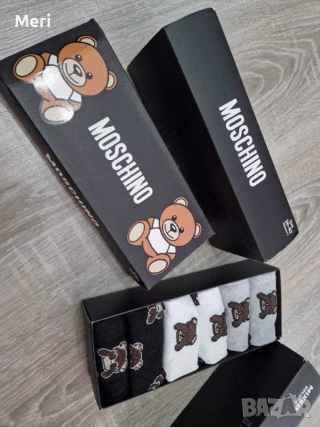 Чорапи  Moschino 6 бр., снимка 1