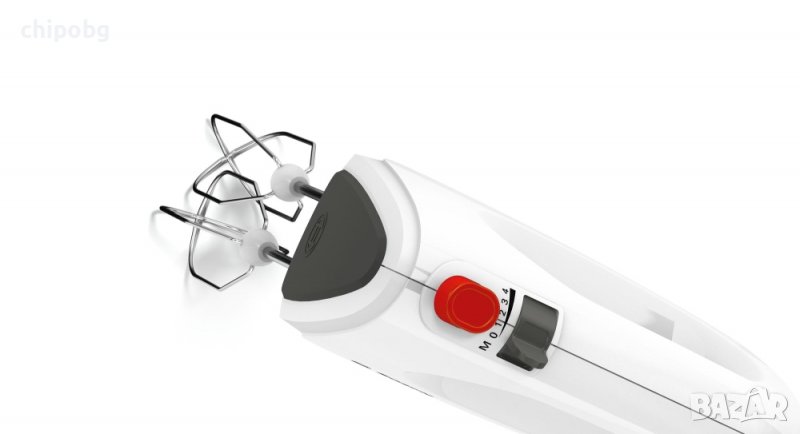 Миксер, Bosch MFQ22100, Hand mixer, CleverMixx, 375 W, 4 speed settings, additional pulse/turbo sett, снимка 1