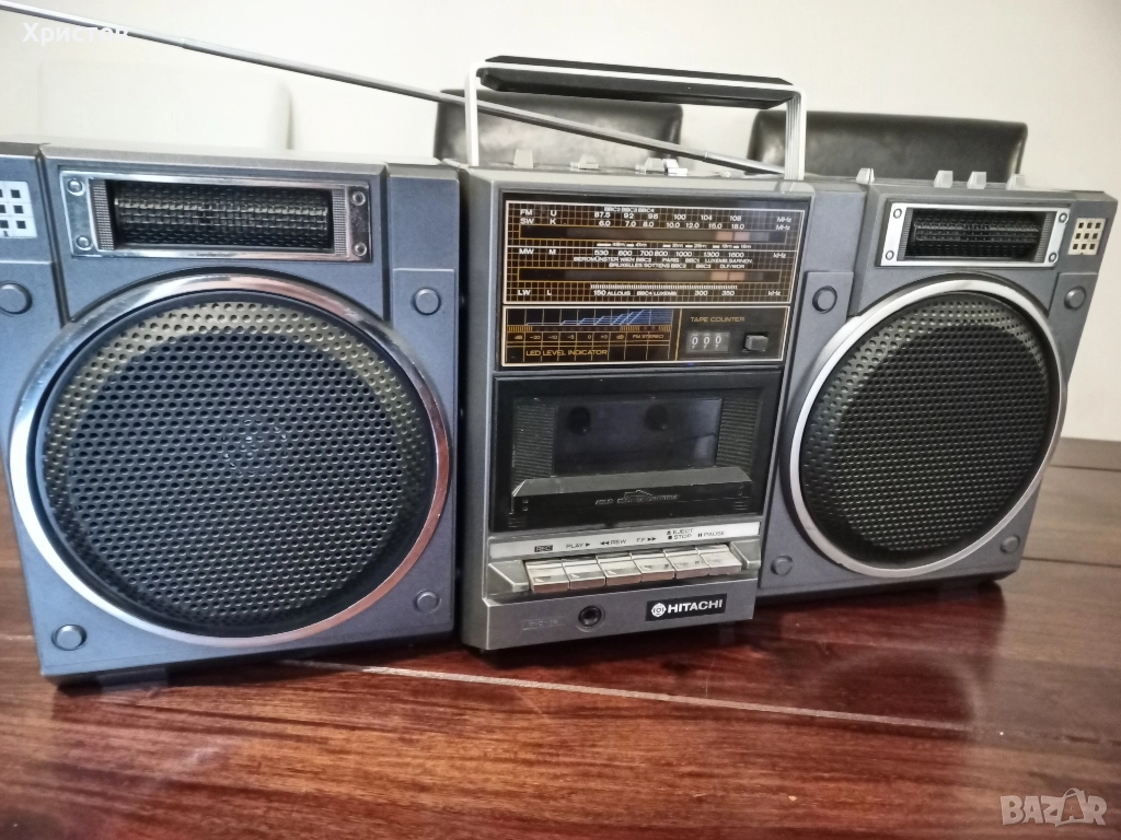Hitachi радио касетофон , снимка 1