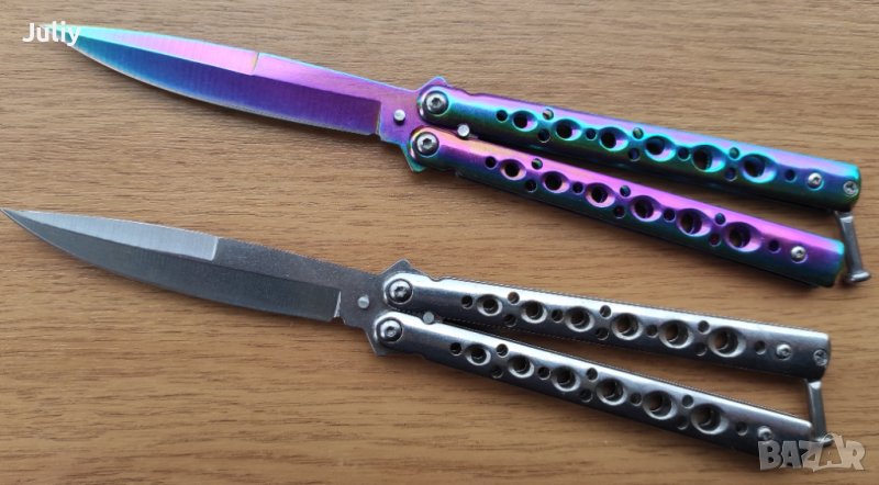 Сгъваем нож пеперуда /Butterfly Knife/- 2 модела, снимка 1