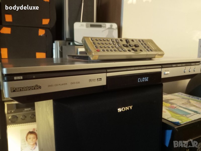 Panasonic DVD-S35 компакт диск DVD плейър, снимка 1