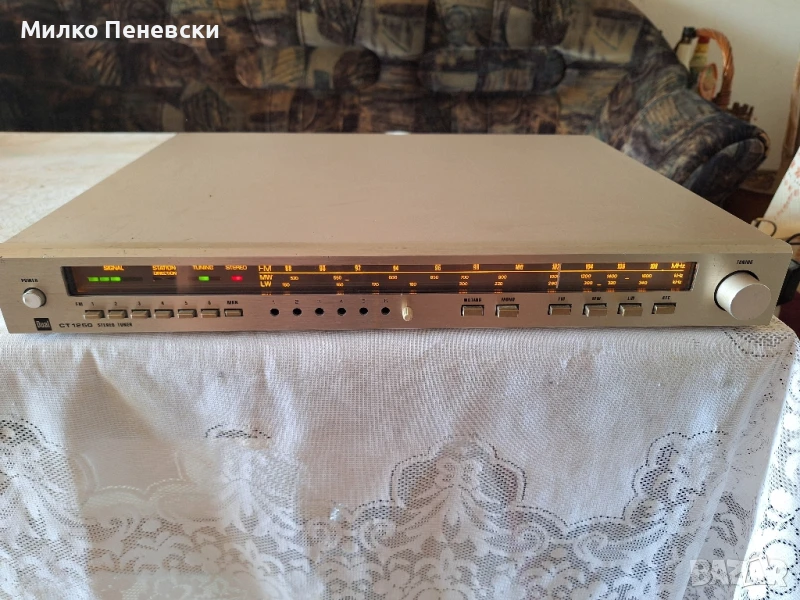 DUAL CT1250 HI FI STEREO TUNER.MADE IN GERMANY., снимка 1