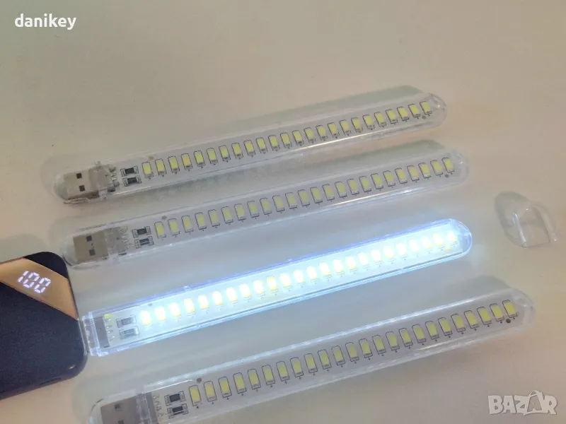 USB LED стикове с по 24 лед-а, снимка 1