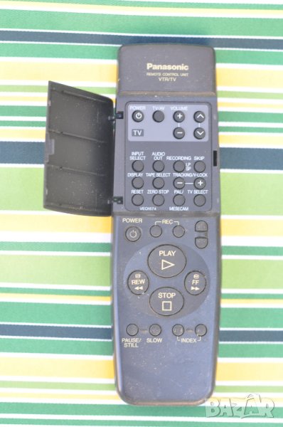 Оригинално дистанционно Panasonic REMOTE CONTROL UNIT VTR\TV VEQ1574, снимка 1