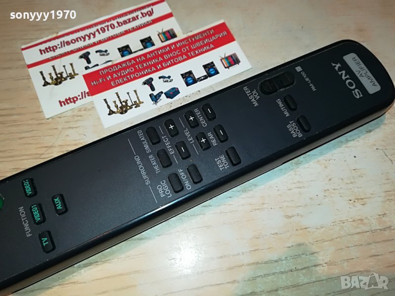 SONY RM-UE100 AV AMPLI REMOTE-GERMANY 1906221959, снимка 1