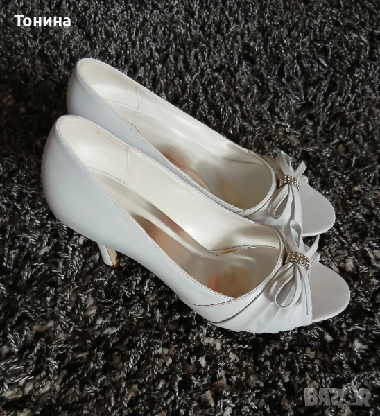 Дамски сандали с ток, снимка 1