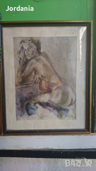 Акварел на Никола Маринов! , снимка 1