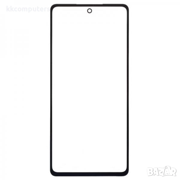 Стъкло+OCA за SAMSUNG A52 4G / A52 5G / A52s (A525F) / Черен / Баркод : 115404, снимка 1