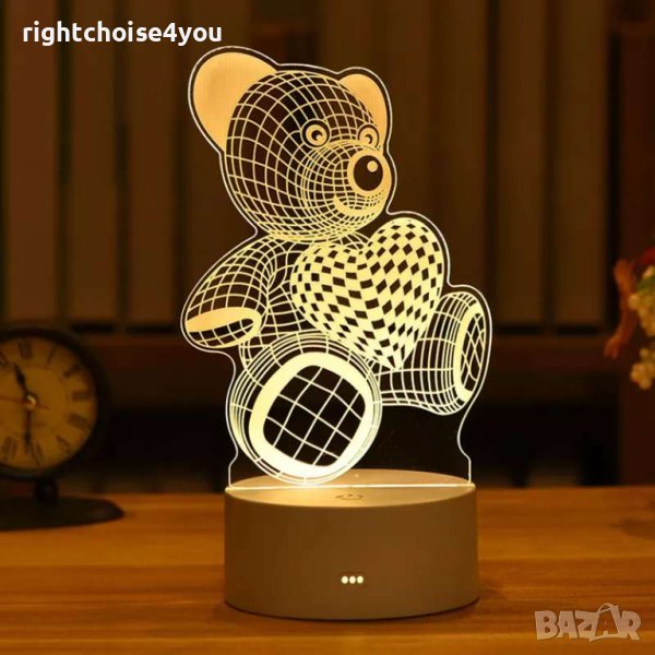 3D нощна лампа и не само>> усммихни се на Коледа с , снимка 1
