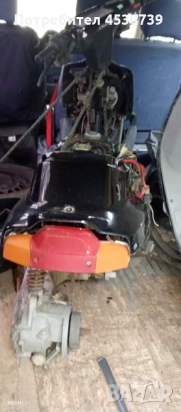 Части:Yamaha MBK Booster 50.На части:Скутери,Мотоциклети,ATV,Мотопеди. БГ Регистрации/Документи  , снимка 1