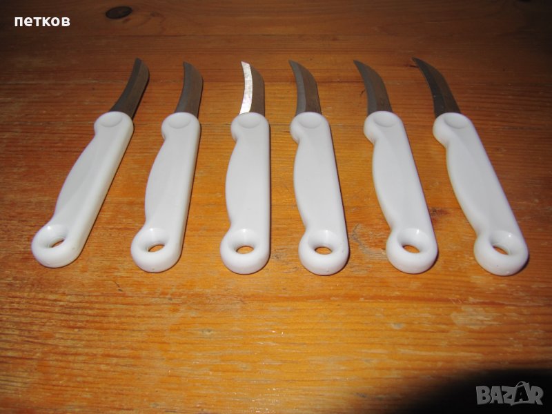 кухненски ножчета с извито острие- 6 бр., снимка 1