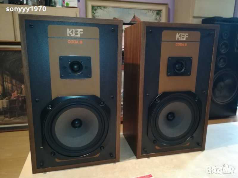 заявени-KEF-ENGLAND 2-WAY SPEAKER SYSTEM 0710210849, снимка 1