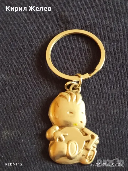 Красив ключодържател Бебе метален подходящ аксесоар за раници 26435, снимка 1