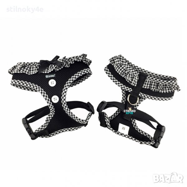 Широк нагръдник за куче с панделка Кучешки мрежест нагръдник Кучешки нагръдници Нагръдници за кучета, снимка 1