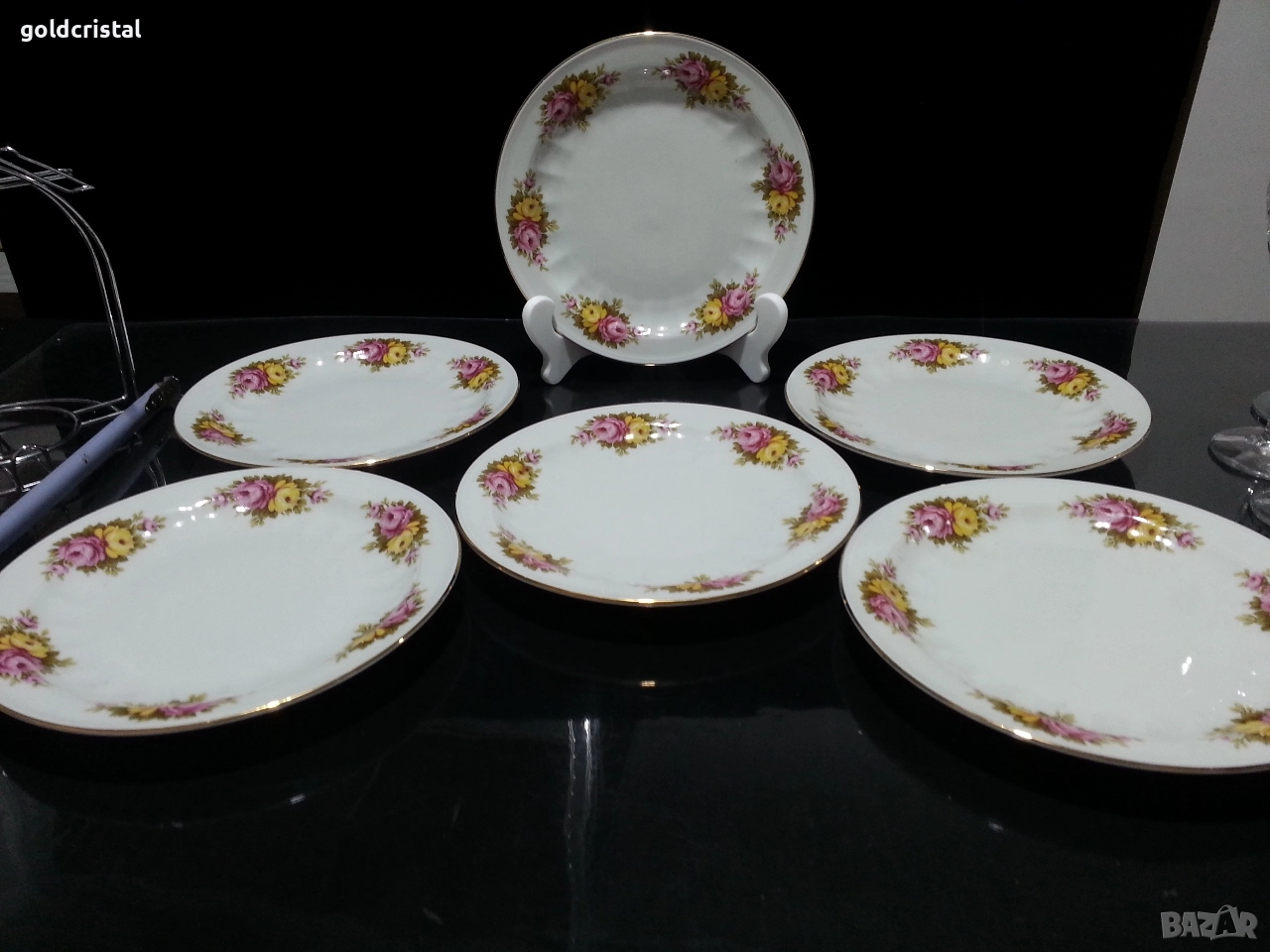 Стар немски порцелан чинии , снимка 1