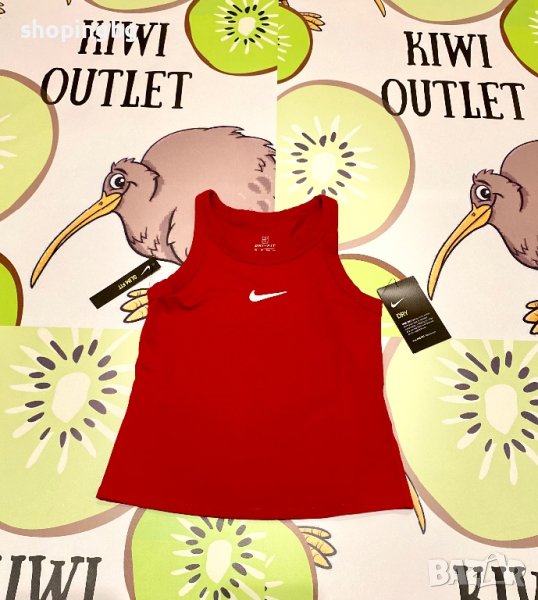 Детски потник Nike Court Slam Dri-FIT Tank Top (червен), снимка 1